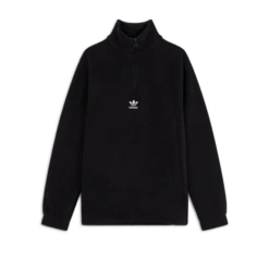 ADIDAS ORIGINALS SWEAT CREW DEMI ZIP POLAIRE