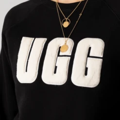 UGG SWEAT MADELINE FUZZY LOGO -Mode Soldes 001493799 104
