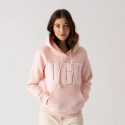 UGG HOODIE REY FUZZY LOGO