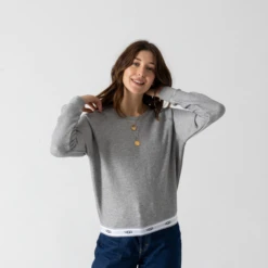 UGG SWEAT NENA LOGO TAPE