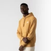 NIKE HOODIE CLUB SMALL LOGO JAUNE