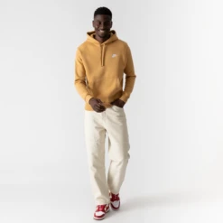NIKE HOODIE CLUB SMALL LOGO JAUNE -Mode Soldes 001505064 103