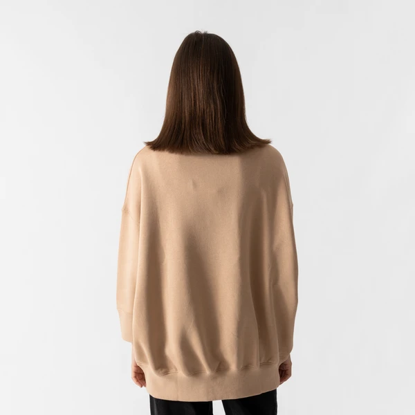 NIKE SWEAT OVERSIZE MOCK NECK 2 NIKE SWEAT OVERSIZE MOCK NECK - Image 2