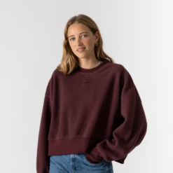 NIKE SWEAT CROP PLUSH