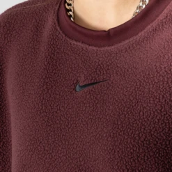 NIKE SWEAT CROP PLUSH -Mode Soldes 001505197 104
