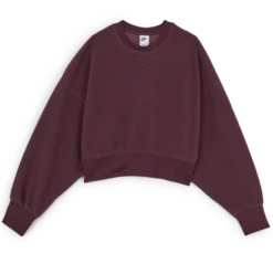 NIKE SWEAT CROP PLUSH -Mode Soldes 001505197 105