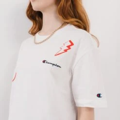 CHAMPION TEE SHIRT MADE WITH LOVE -Mode Soldes 001507238 104