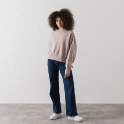 NIKE SWEAT CREW PHOENIX OVERSIZED TAUPE 7 NIKE SWEAT CREW PHOENIX OVERSIZED TAUPE -Mode Soldes 001508346 103