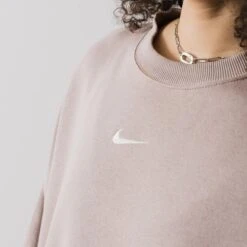 NIKE SWEAT CREW PHOENIX OVERSIZED TAUPE 8 NIKE SWEAT CREW PHOENIX OVERSIZED TAUPE -Mode Soldes 001508346 104