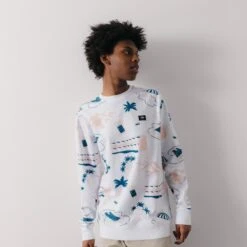 VANS SWEAT CREW SCENIC AOP