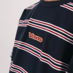 VANS TEE SHIRT STRIPE WARDMAN 8 VANS TEE SHIRT STRIPE WARDMAN -Mode Soldes 001508910 104