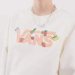 VANS SWEAT CREW CROPPED CHECKERBOARD -Mode Soldes 001508917 104