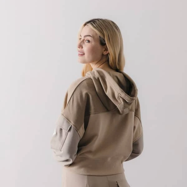 CONVERSE HOODIE CROPPED FASHION 2 CONVERSE HOODIE CROPPED FASHION - Image 2