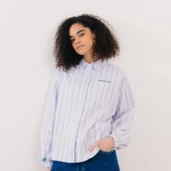 CONVERSE SHIRT STRIPED WOVEN