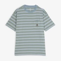 CONVERSE TEE SHIRT STRIPED POCKET -Mode Soldes 001509102 105