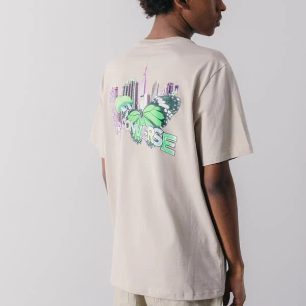 CONVERSE TEE SHIRT BIG CITY BUTTERFLY 2 CONVERSE TEE SHIRT BIG CITY BUTTERFLY - Image 2