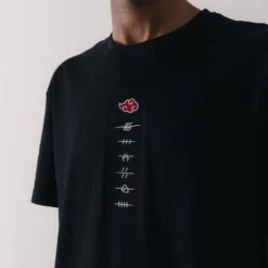 NARUTO TEE SHIRT AKATSUKI NUKENIN -Mode Soldes 001509492 104