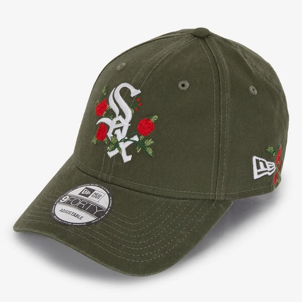 NEW ERA 9FORTY SOX EMBROIDERED FLOWER 1 NEW ERA 9FORTY SOX EMBROIDERED FLOWER