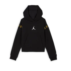 JORDAN JUMPMAN CROPPED HOODIE SHINE GLITTER