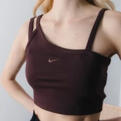 NIKE TOP CROP ASYMETRIC ESSENTIAL -Mode Soldes 001510217 104
