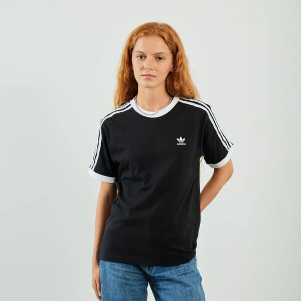 ADIDAS ORIGINALS TEE SHIRT ADICOLOR 3 STRIPES 1 ADIDAS ORIGINALS TEE SHIRT ADICOLOR 3 STRIPES
