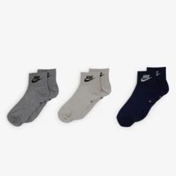 NIKE CHAUSSETTES X3 QUARTER COLORED NSW LOGO