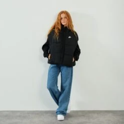 NIKE JACKET NO SLEEVES SMALL LOGO -Mode Soldes 001512577 103