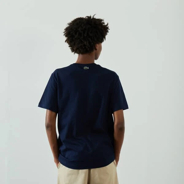 LACOSTE TEE SHIRT BIG LOGO CENTERED 2 LACOSTE TEE SHIRT BIG LOGO CENTERED - Image 2