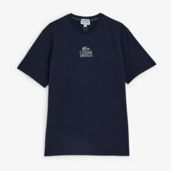 LACOSTE TEE SHIRT BIG LOGO CENTERED 9 LACOSTE TEE SHIRT BIG LOGO CENTERED -Mode Soldes 001513001 105