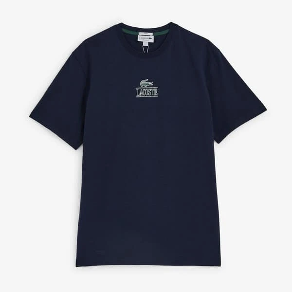 LACOSTE TEE SHIRT BIG LOGO CENTERED 5 LACOSTE TEE SHIRT BIG LOGO CENTERED - Image 5