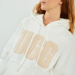 UGG HOODIE LOGO SHERPA 8 UGG HOODIE LOGO SHERPA -Mode Soldes 001513059 104