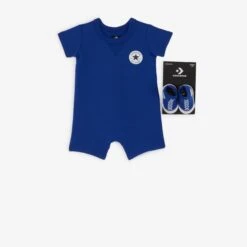 CONVERSE 2 PC SET ROMPER & SOCK