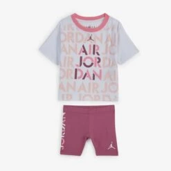 JORDAN 2 PC SET TEE SHIRT BIKE SHORT