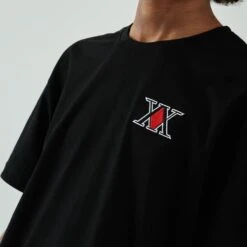 HUNTER X HUNTER TEE SHIRT HXH LOGO EMBROIDERED -Mode Soldes 001513304 104