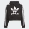 ADIDAS ORIGINALS SWEAT-SHIRT À CAPUCHE ADICOLOR CROPPED