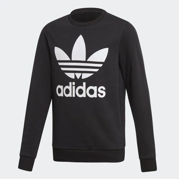 ADIDAS ORIGINALS SWEAT-SHIRT TREFOIL CREW 1 ADIDAS ORIGINALS SWEAT-SHIRT TREFOIL CREW