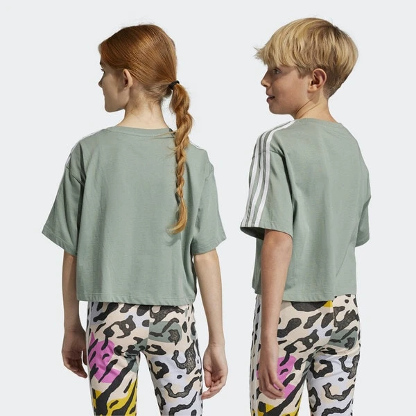 ADIDAS ORIGINALS T-SHIRT COURT À IMPRIMÉ ANIMAL 4 ADIDAS ORIGINALS T-SHIRT COURT À IMPRIMÉ ANIMAL - Image 4