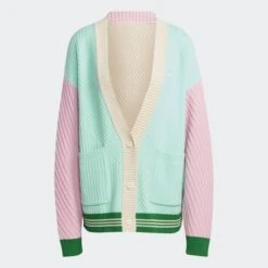 ADIDAS ORIGINALS CARDIGAN EN MAILLE ADICOLOR 70S