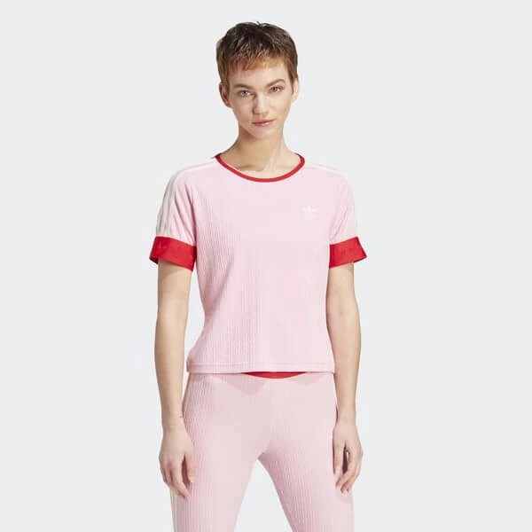 ADIDAS ORIGINALS T-SHIRT EN MAILLE ADICOLOR 70S 2 ADIDAS ORIGINALS T-SHIRT EN MAILLE ADICOLOR 70S - Image 2