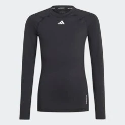 ADIDAS ORIGINALS T-SHIRT À MANCHES LONGUES AEROREADY TECHFIT ENFANTS