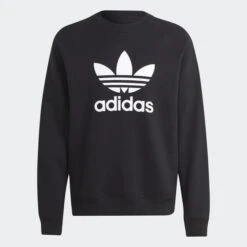 ADIDAS ORIGINALS SWEAT-SHIRT RAS-DU-COU À LOGO TRÈFLE ADICOLOR CLASSICS