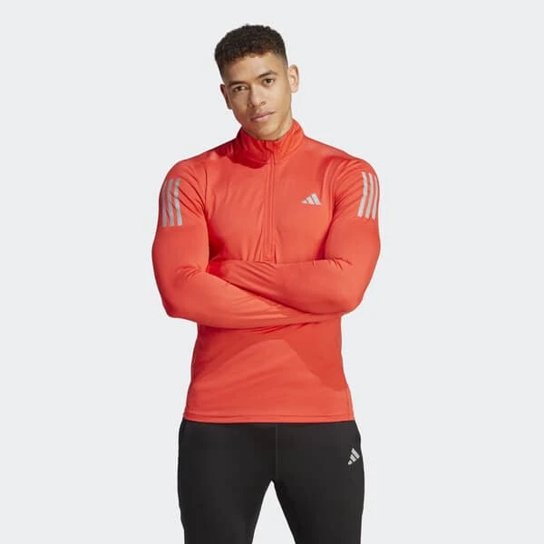 ADIDAS ORIGINALS SWEAT-SHIRT À MANCHES LONGUES 1/4 OWN THE RUN 2 ADIDAS ORIGINALS SWEAT-SHIRT À MANCHES LONGUES 1/4 OWN THE RUN - Image 2
