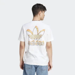 ADIDAS ORIGINALS T-SHIRT À LOGOS TRÈFLE ENFLAMMÉS -Mode Soldes 6054181 642d34d776eb6