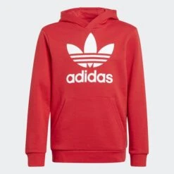 ADIDAS ORIGINALS SWEAT-SHIRT À CAPUCHE TREFOIL