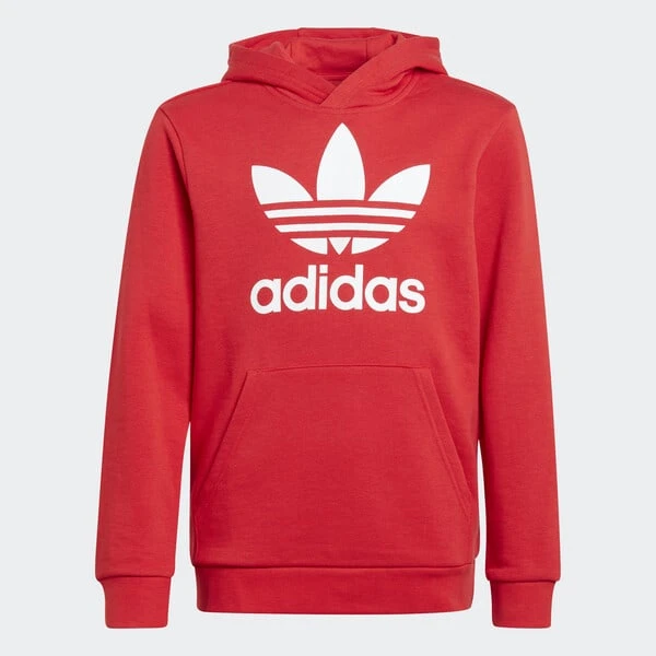 ADIDAS ORIGINALS SWEAT-SHIRT À CAPUCHE TREFOIL 1 ADIDAS ORIGINALS SWEAT-SHIRT À CAPUCHE TREFOIL