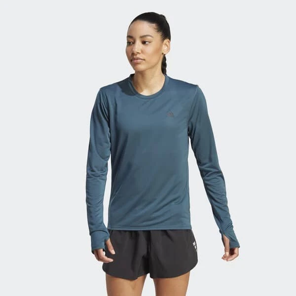 ADIDAS ORIGINALS T-SHIRT RUN ICONS RUNNING LONG SLEEVE 2 ADIDAS ORIGINALS T-SHIRT RUN ICONS RUNNING LONG SLEEVE - Image 2