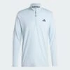 ADIDAS ORIGINALS T-SHIRT TRAINING À MANCHES LONGUES ET ZIP 1/4 TRAIN ESSENTIALS SEASONAL