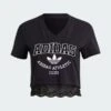 ADIDAS ORIGINALS T-SHIRT COURT DENTELLE