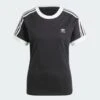 ADIDAS ORIGINALS T-SHIRT SLIM 3 BANDES ADICOLOR CLASSICS