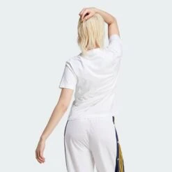 ADIDAS ORIGINALS T-SHIRT PEARL TREFOIL 5 ADIDAS ORIGINALS T-SHIRT PEARL TREFOIL -Mode Soldes 6239975 645e0b4258897